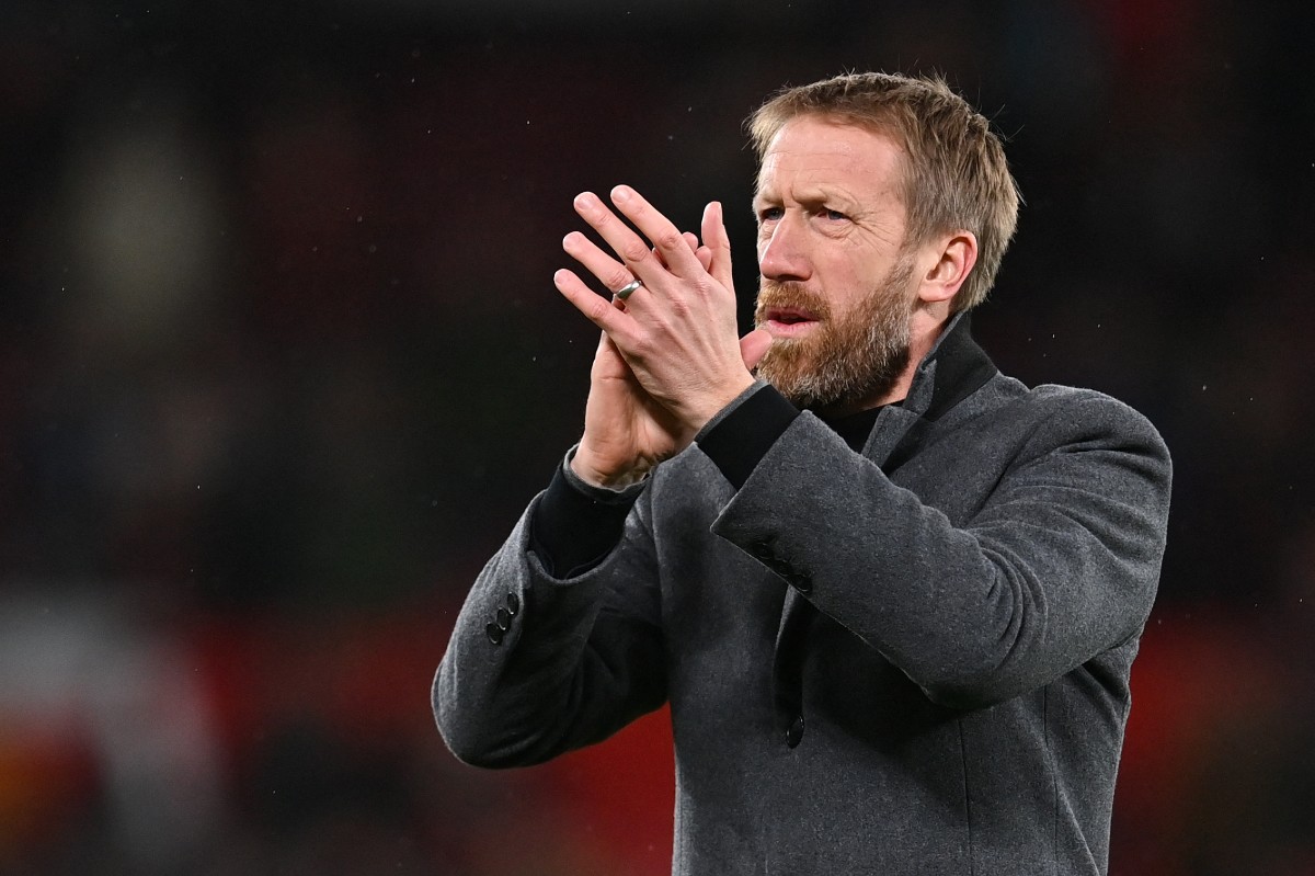 graham potter brighton man utd