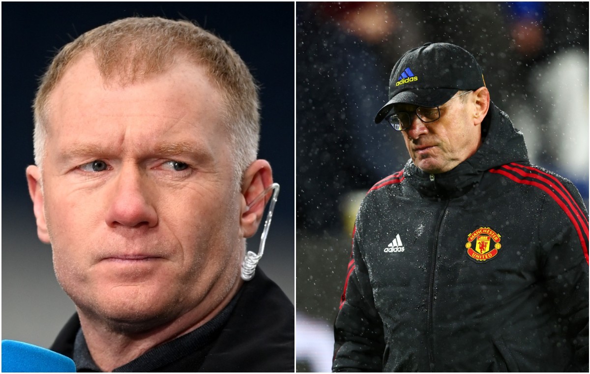Paul Scholes Ralf Rangnick