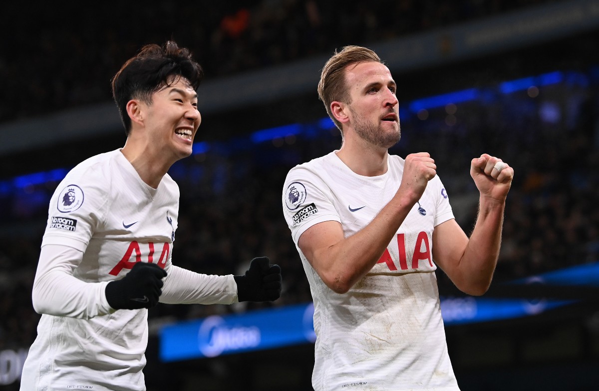 son heung-min harry kane vs city