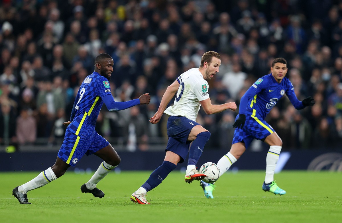 spurs chelsea rudiger kane silva