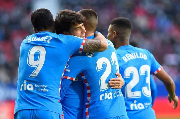 suarez joao felix atletico madrid osasuna