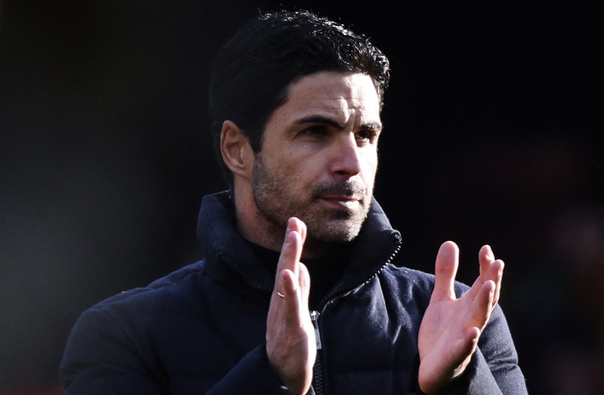 2022 Mikel Arteta Arsenal Watford