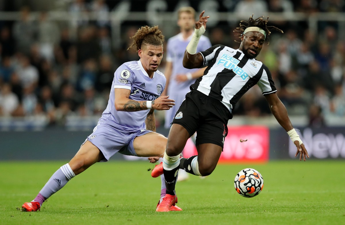 Kalvin Phillips LUFC vs NUFC Kalvin Phillips LUFC vs NUFC