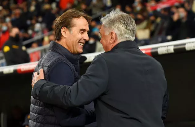 Lopetegui Sevilla Ancelotti Real Madrid