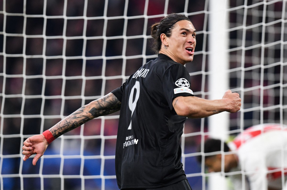 ajax benfica darwin nunez