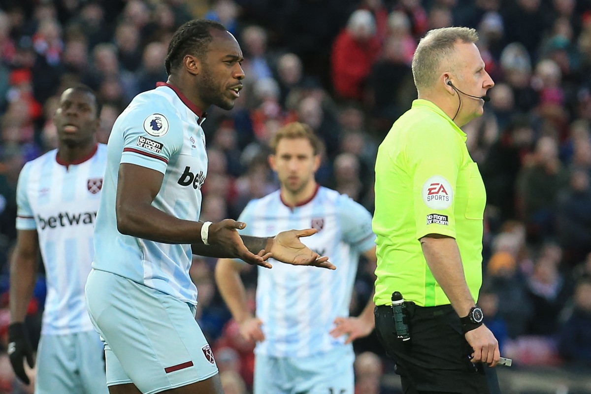 antonio west ham liverpool ref