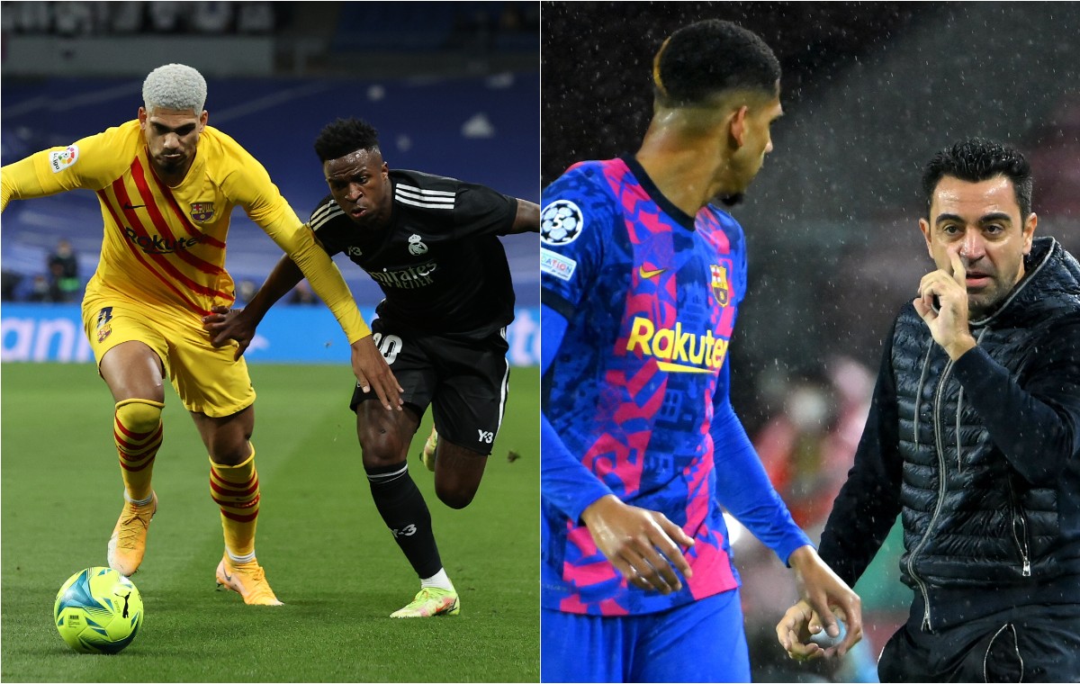 araujo xavi barcelona
