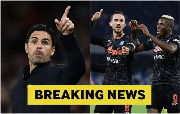 arteta ruiz osimhen arsenal
