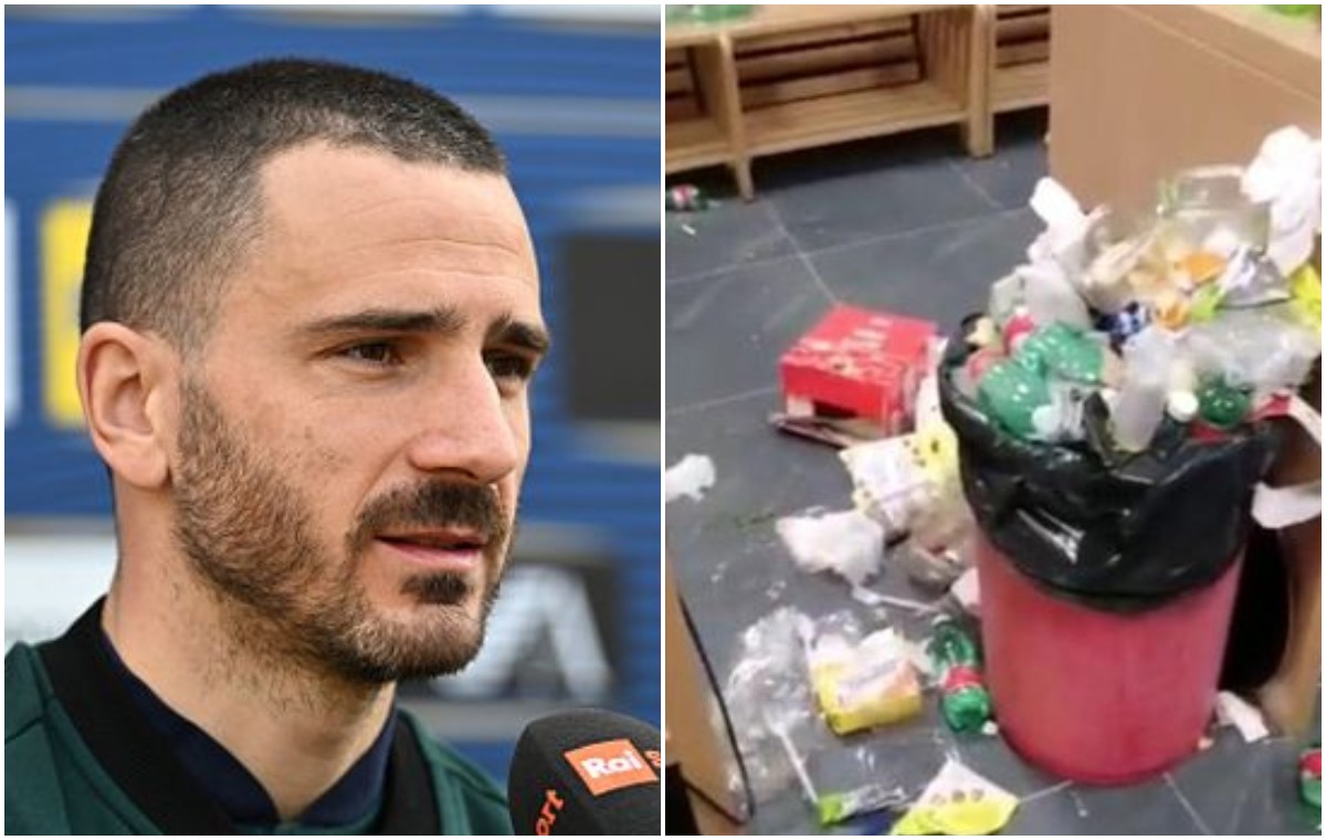 bonucci apology dressing room