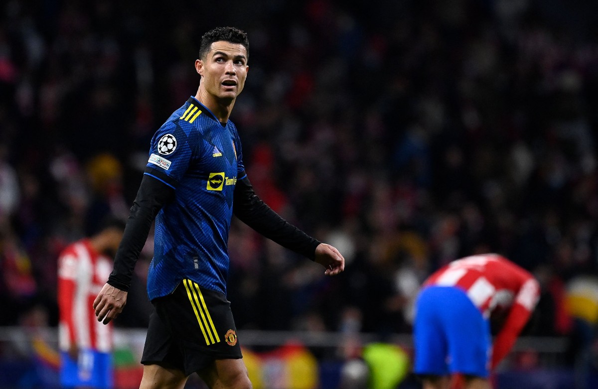 cristiano ronaldo man utd atletico madrid