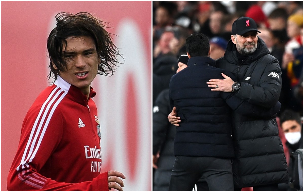 darwin nunez arteta klopp
