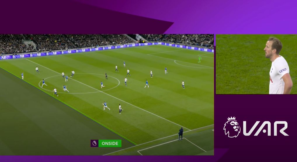 kane gol given efc