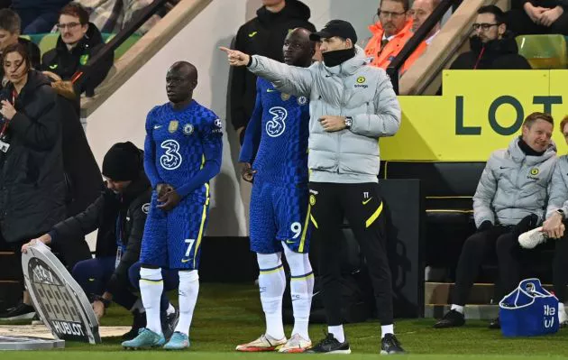kante lukaku tuchel chelsea norwich