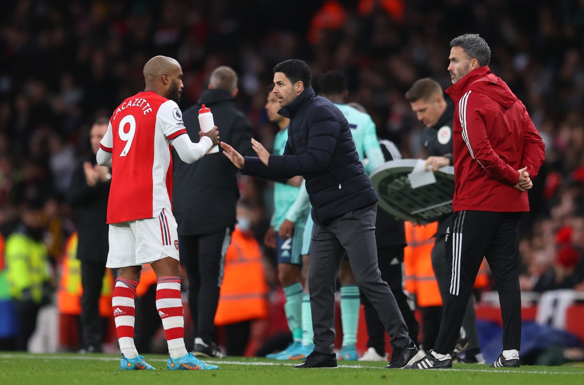 lacazette arteta arsenal