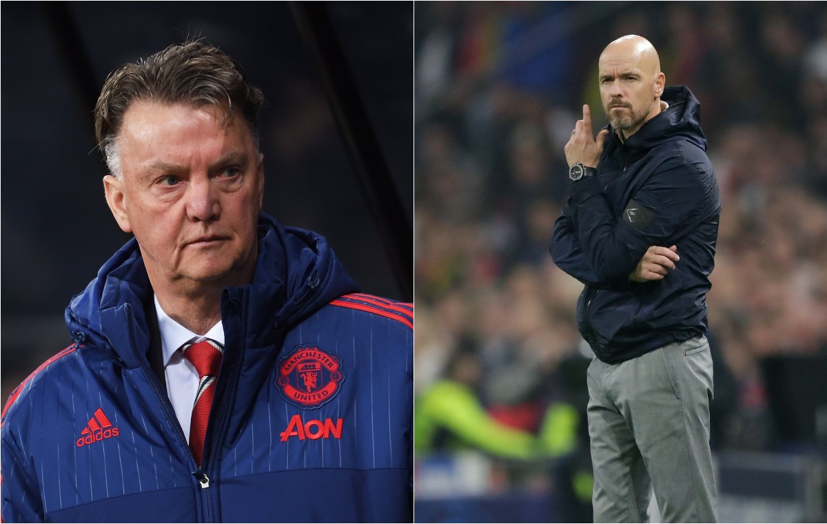 louis van gaal manchester united erik ten hag ajax