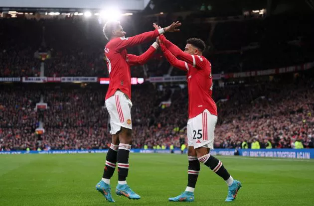 marcus rashford and jadon sancho united