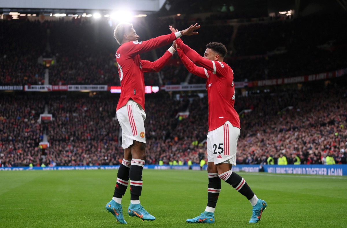 marcus rashford and jadon sancho united