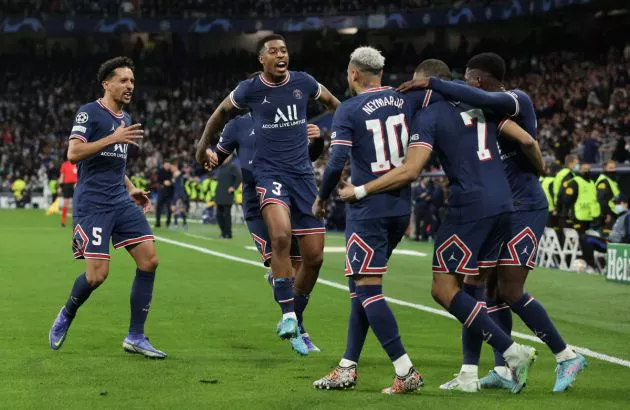 marquinhos neymar psg bernabeu