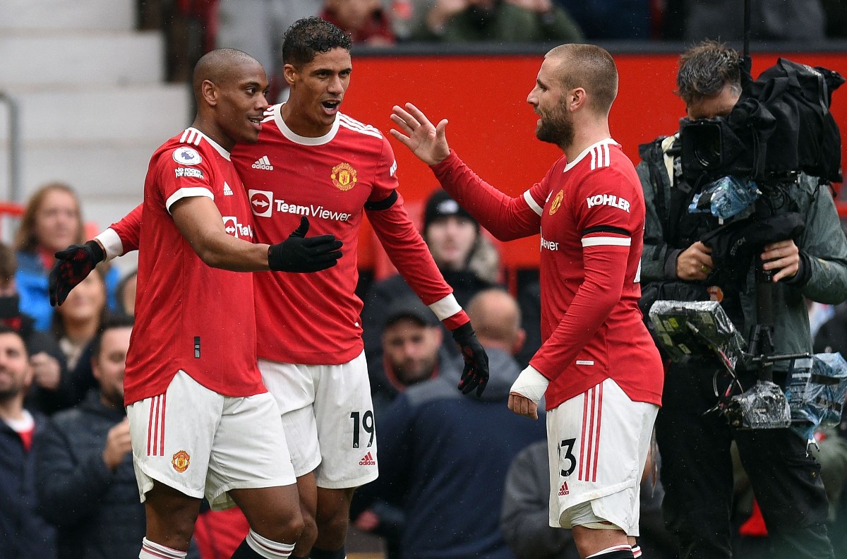 martial varane shaw man utd