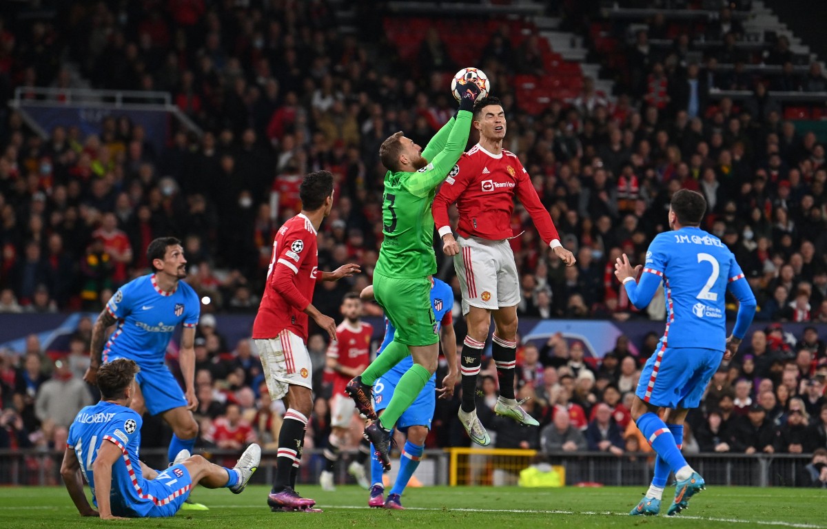 Oblak Ronaldo Atletico Man Utd Champions League