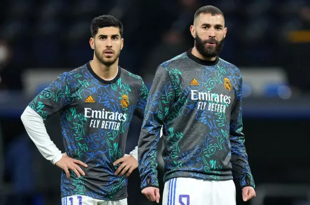 real asensio benzema madrid