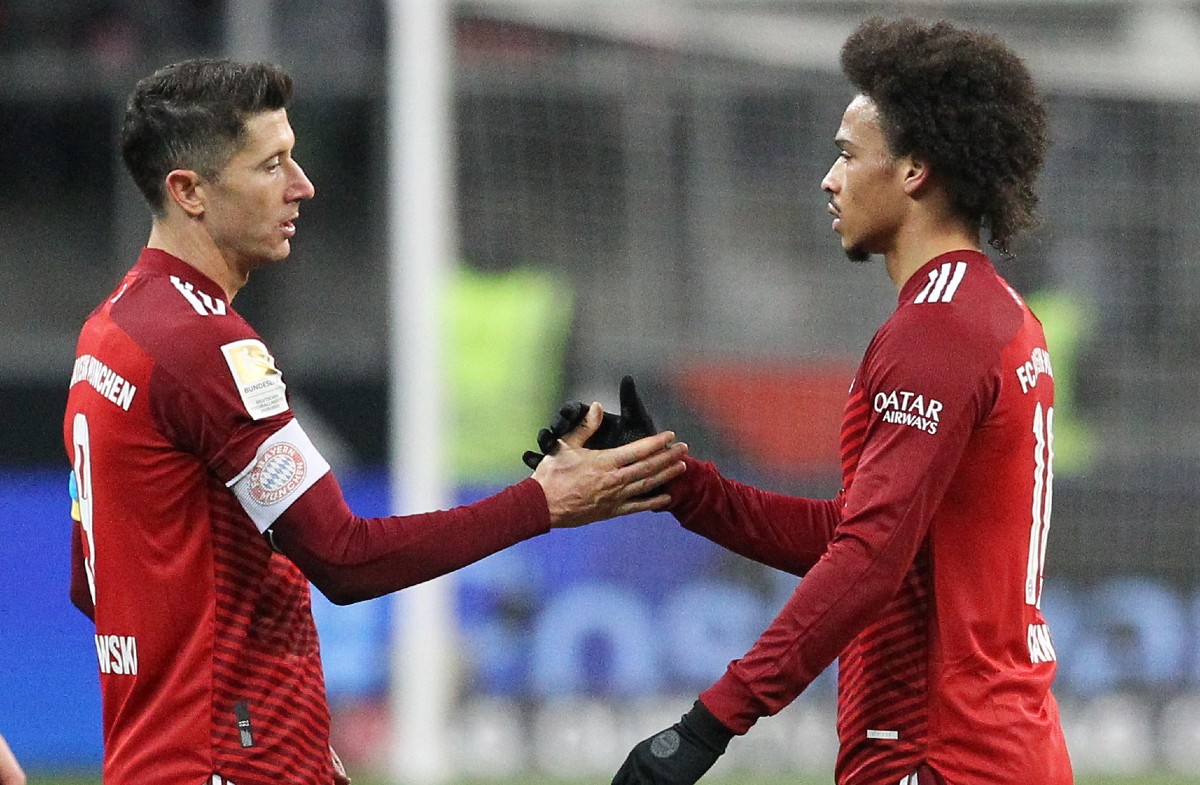 robert lewandowski leroy sane
