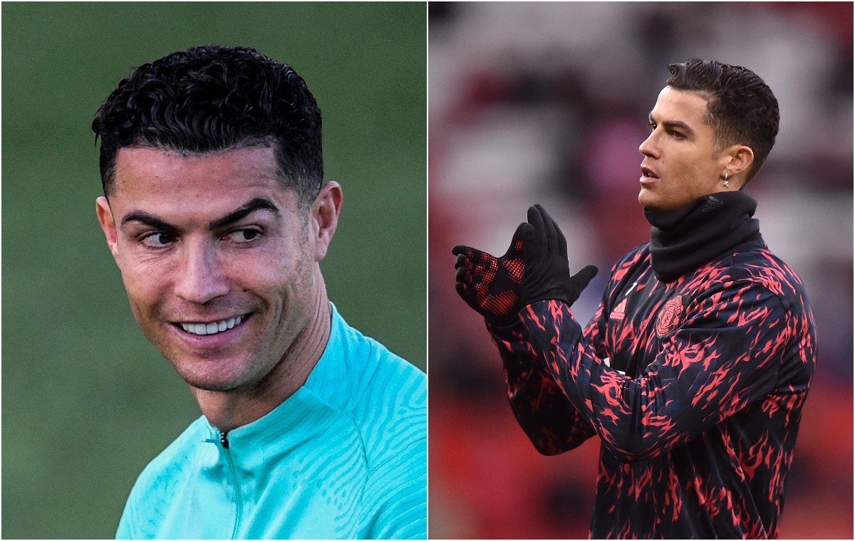 ronaldo portugal training and man utd