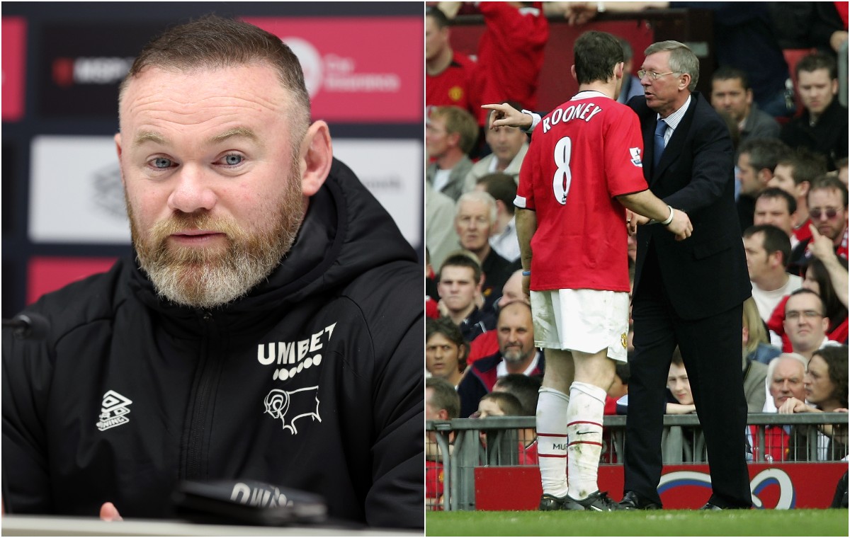 rooney derby rooney ferguson man utd