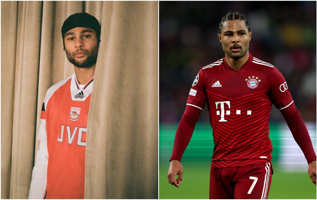 serge gnabry retro arsenal shirt