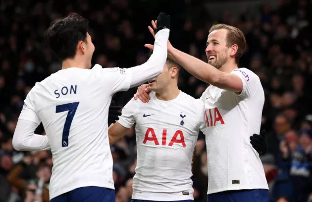 son kane spurs 5-0 everton