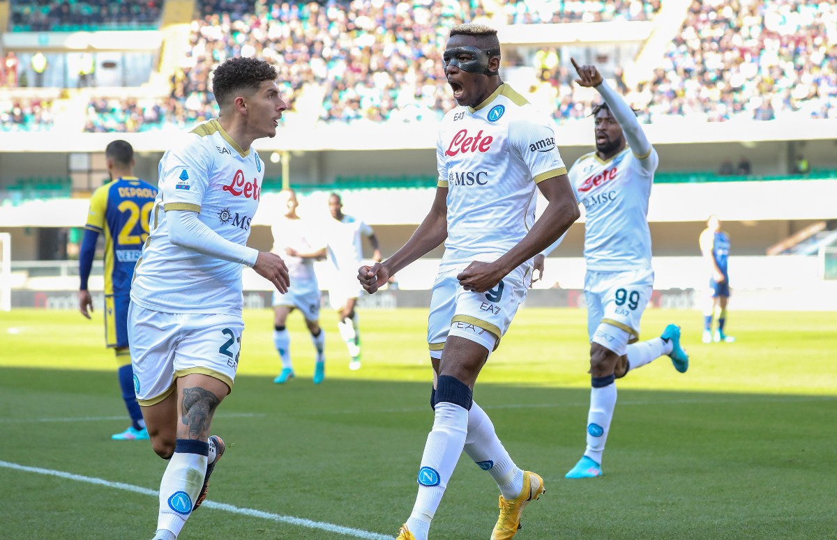 verona napoli victor osimhen 2022