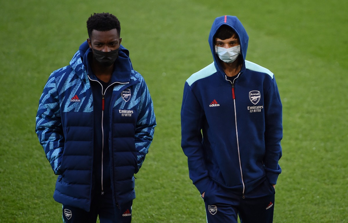 Arsenal Nketiah and Patino