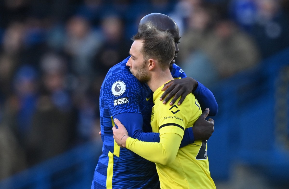 Chelsea Brentford Lukaku Eriksen
