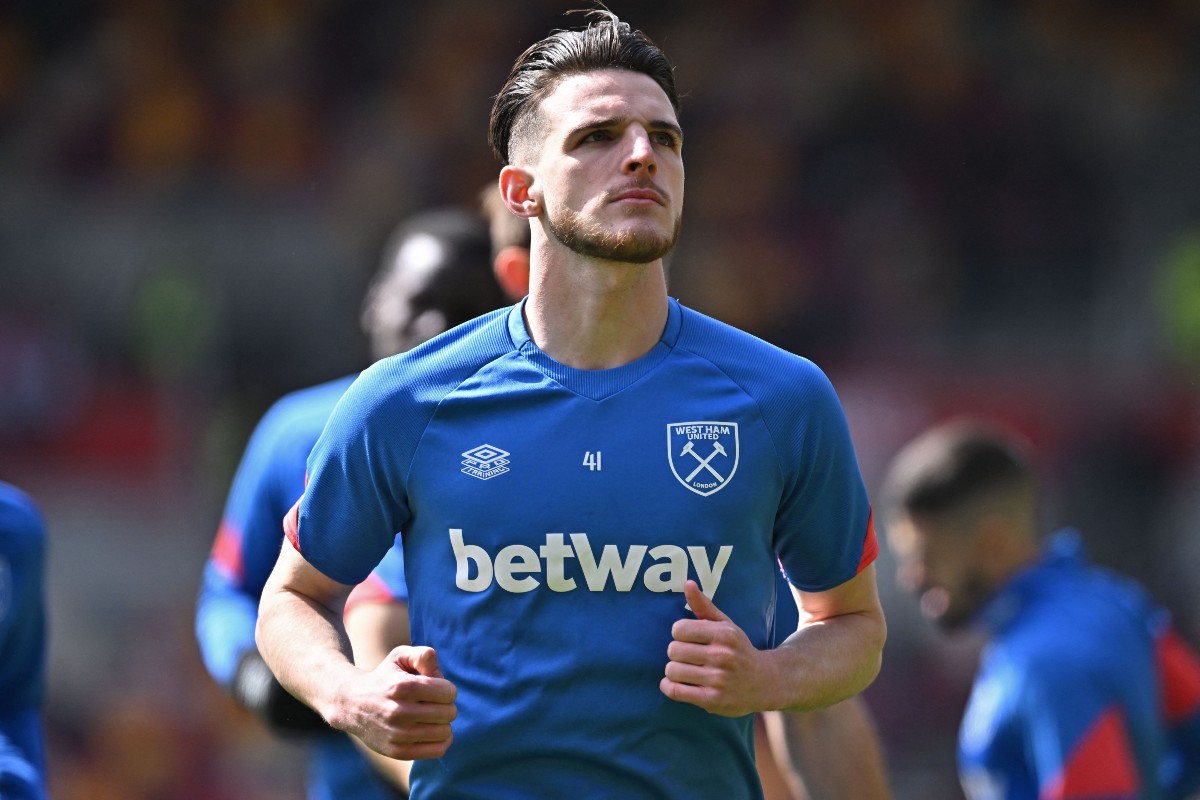 Declan Rice Brentford West Ham