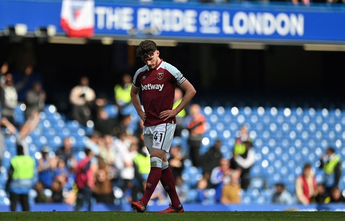 Declan Rice Chelsea 1-0 West Ham Utd