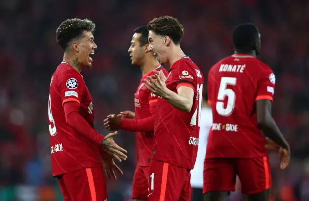 Firmino Liverpool Benfica Konate