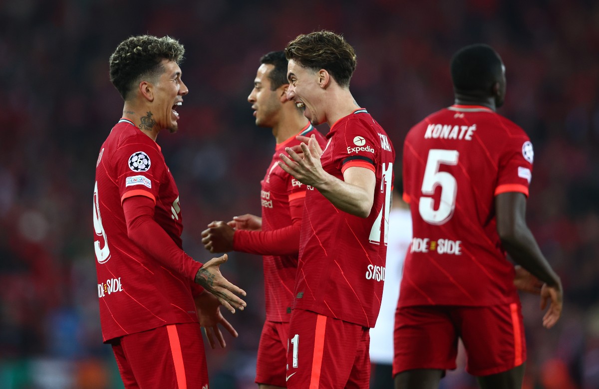 Firmino Liverpool Benfica Konate