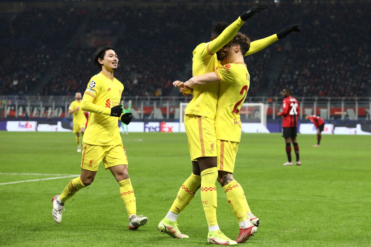 Liverpool AC Milan Minamino Origi