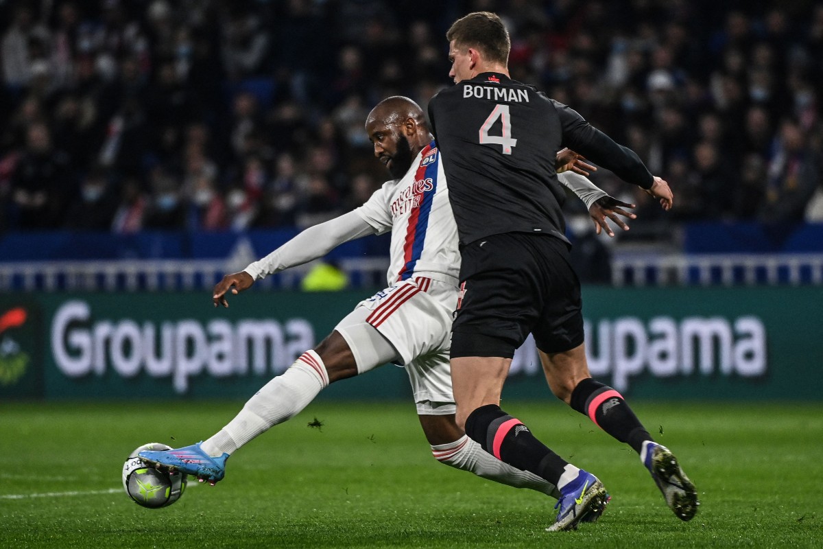 Lyon Lille Dembele Botman