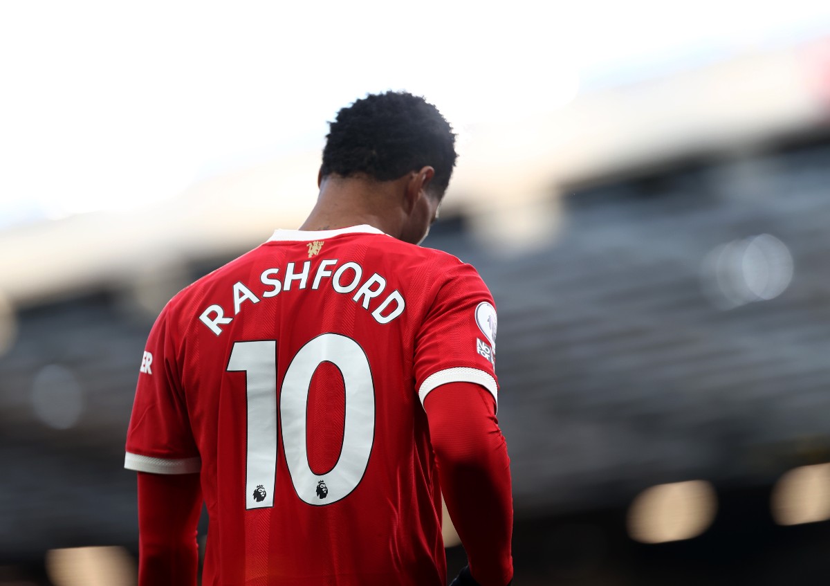 Marcus Rashford 10 Manchester United 1-1 Leicester City