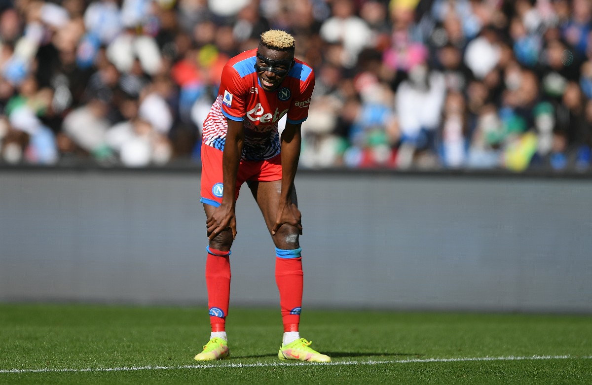 Napoli Fiorentina Victor Osimhen