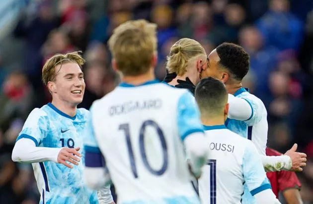 Norway pic Odegaard Haaland