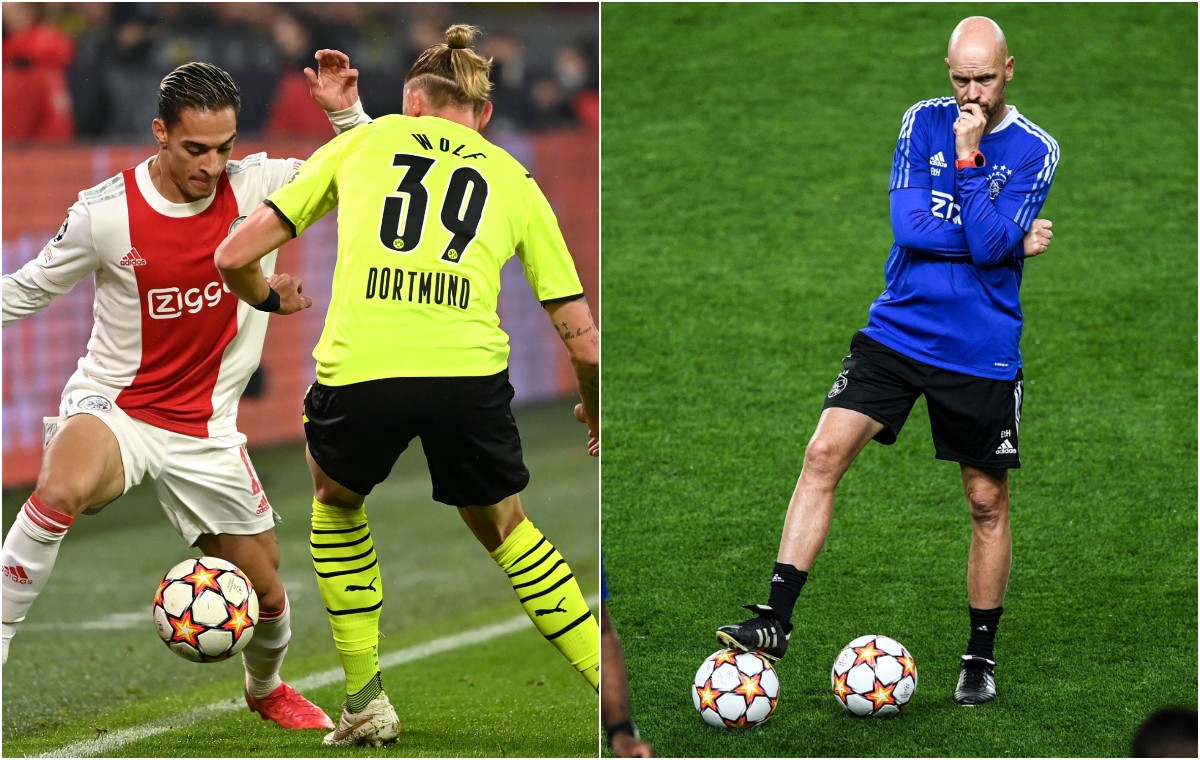 ajax dortmund antony ten hag