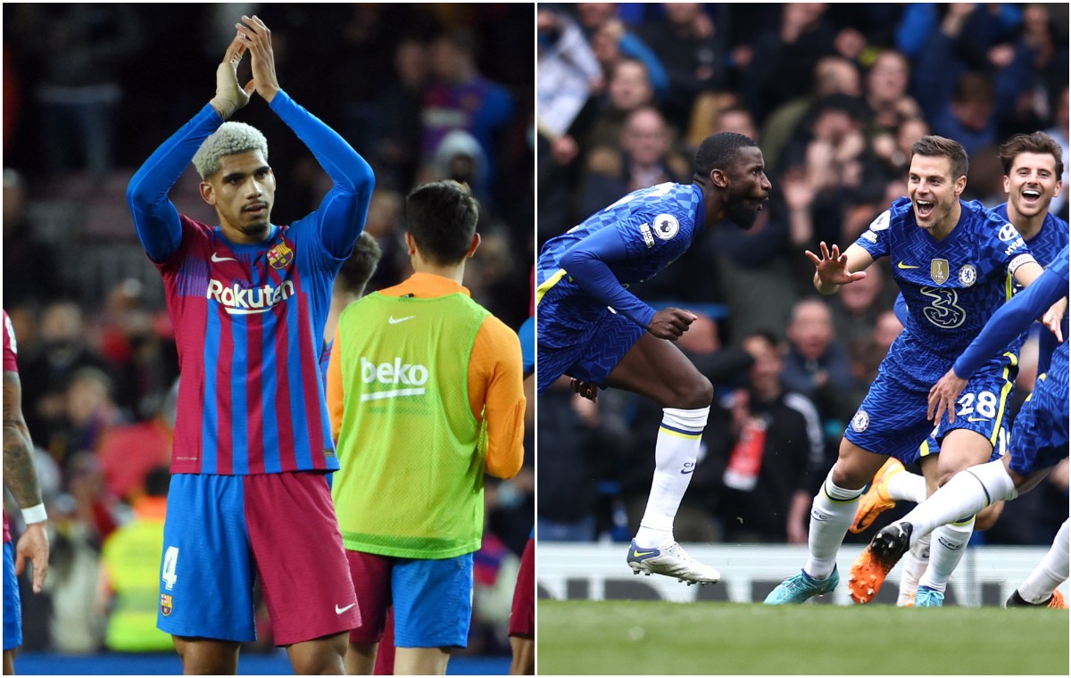 araujo rudiger azpilicueta