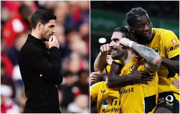 arteta arsenal neves wolves