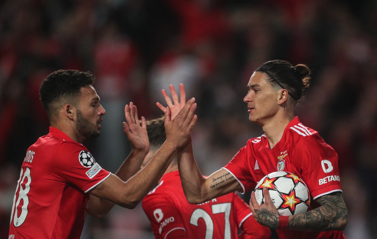 benfica liverpool darwin nunez