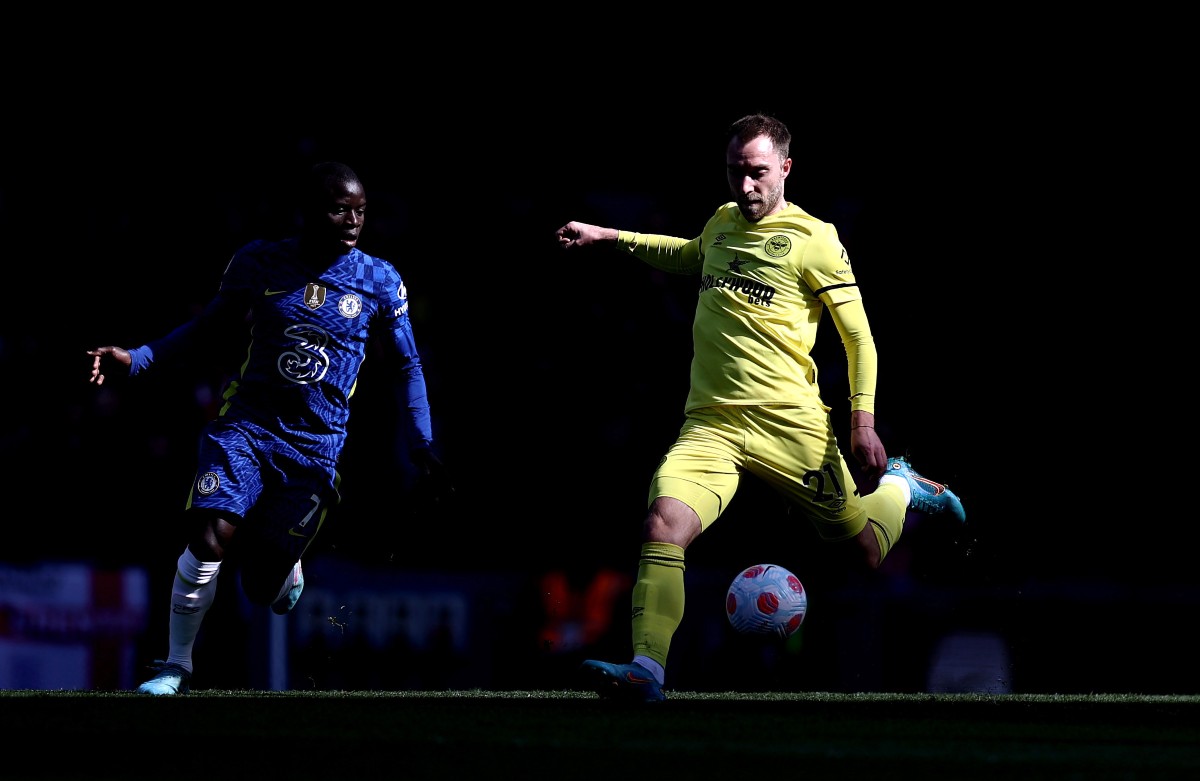 chelsea brentford kante eriksen