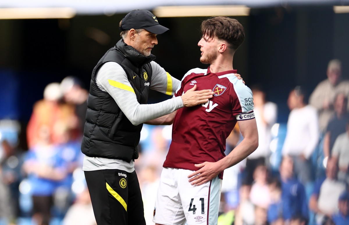 chelsea tuchel rice west ham