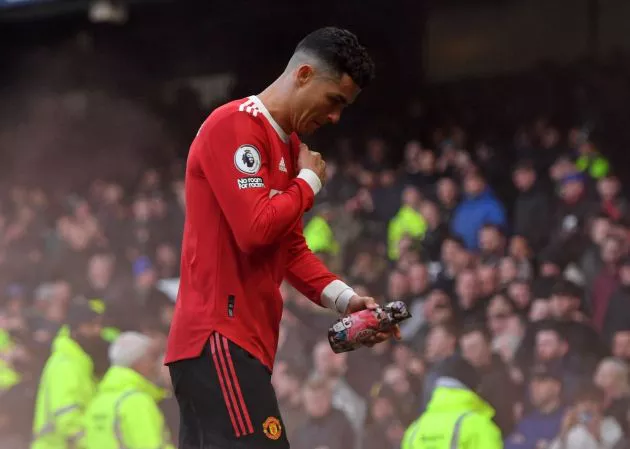 ronaldo man utd everton