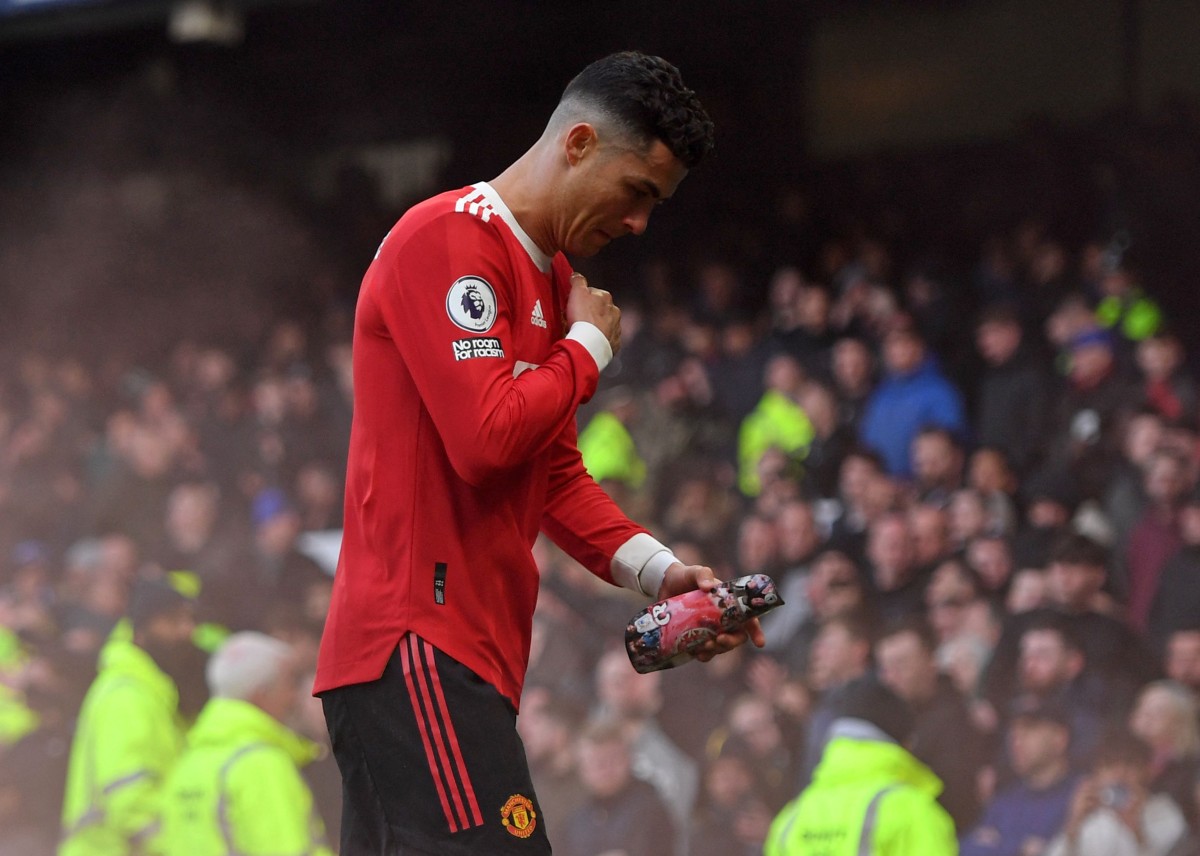 ronaldo man utd everton